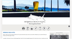 Desktop Screenshot of bermaguibeachhotel.com.au